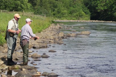 Guided Fly Fishing on the Tees